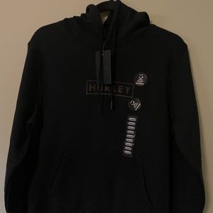 Hurley Jacket/ Hoodie Small Black Brand new